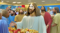 jesus goes to golden corral buffet