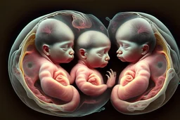 Twins in the womb