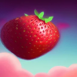 pixar style, volumetric pink sky environment and background, volumetric lighting, dramatic lighting, realistic painting of a strawberryjam glass, detailed digital painting, extreme dense and fine, anime, ornate, colour-washed colors, elegant, small minutiae, tiny features, particulars, centered, smooth, sharp focus, renderman gofur render, 8k, uhd, detailed eyes, realistic shaded volumetric lighting, caustics, backlight