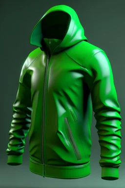 Jacket 3d other style color green