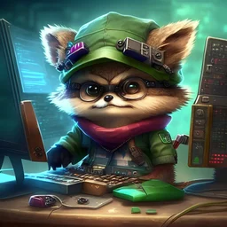 Teemo (from LOL) as an IT professional
