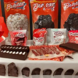 bone bar-b-q candy bar