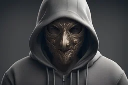 Trained Human, Mask, Hoodie, Expert, insanely detailed, 4k resolution, cinematic smooth, intricate detail,