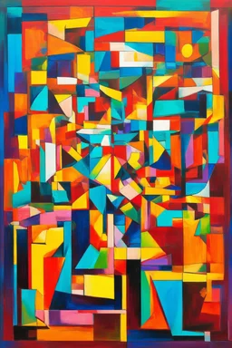 Metaphysical Crisis; Dynamic Cubism