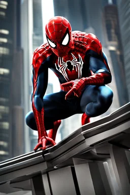 Futuristic Spider-Man, 3d