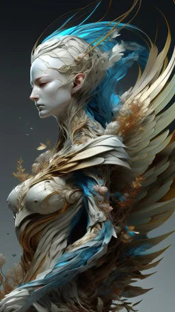 "3D HR Complex Unique and Beautiful Angel , 2 a breathtaking frontier fantasy artwork by Android Jones, Jean Baptiste monge, Alberto Seveso, Erin Hanson, Jeremy Mann. Minimalist highly detailed and complex professional_photography, masterpieces, 8k resolution concept art, Artstation, tricolor, Unreal Engine 5, cgsociety" Highly detailed ArtStation Concept Art Clear Focus Smooth cinematic 4K epic Details Serious Stoic ARTgerm AN's mature art. Busch painting style