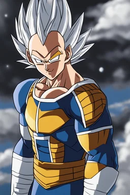 Vegeta if he was a real human