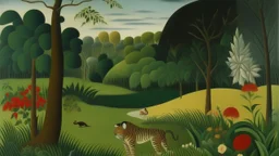 Work Inspired by Henri Julien Félix Rousseau