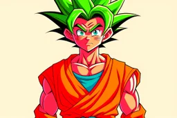 Goku as an Elf