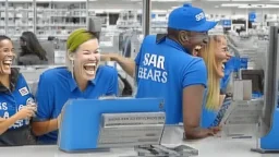 sears customer service laughing while ignoring the phone support queue