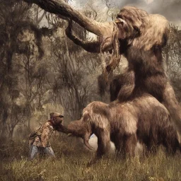 mammoth and man prehistoric savannah hunter