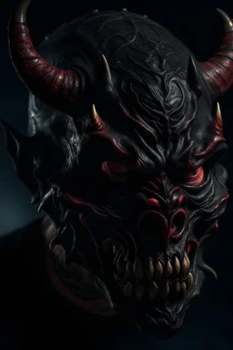 demon in mask