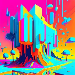 Digital illustration, vibrant colors, Hyperrealistic, 120k, in the Styles of Andy Warhol and David Hockney, nft art by beeple, trending on opensea and all other nft marketplaces, trending on artstation HQ and all other digital art platforms, trending on Christie's