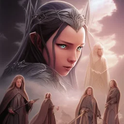 The Lord of the rings anime Arwen