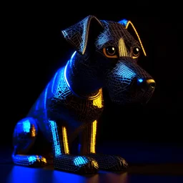Dog cyber 3D