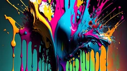 graffiti art, splash art, street art, spray paint, oil gouache melting, acrylic, high contrast, colorful polychromatic, ultra detailed, ultra quality, CGSociety,