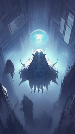 A land filled with hundreds of aliens in a bright light at the end of the picture a huge spacecraft object hovering above , cinematic, 8k, in black and white, fine line draw