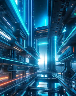 Galactic City futuristic architecture incredibly detailed 8k concept art