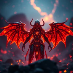 "Fiery One" "Killer Of Opponents" 6 "Mistress Of Darkness" "Destroyer" goa psy ambient in the style of vangelis and fsol, source vibrations, bokeh like f/0.8, tilt-shift lens 8k, high detail, smooth render, down-light, unreal engine, prize winning