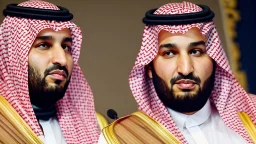 ولي العهد محمد بن سلمان يضرب نفسه