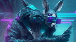 watch dogs cyber punk hacker rabbit