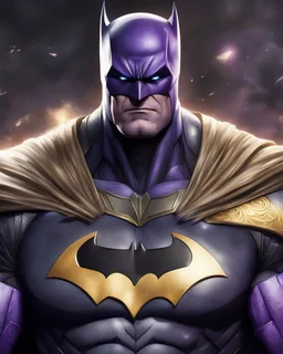 The combination of Batman and Thanos