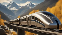 a large collection of"Sleek streamlined stainless steel 1950s American passenger train with Vista Dome cars climing a river canyon in high mountains; dramatic terrain; snowy peaks; 8k resolution concept art detailed matte painting Splash art Unreal Engine art Brut poster art airbrush art sunshine rays thunderstorm concept art impressionism"" various types of helmets