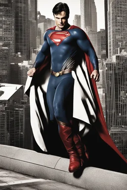 tom welling in a superman suit from the movie batman vs superman