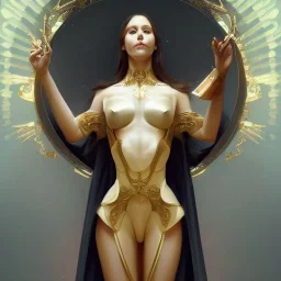 symmetry!! full body portrait!!!! of a beautiful!!!! germanic vestal sacral priest, pretty face, intricate, elegant, highly detailed, digital painting, artstation, concept art, smooth, sharp focus, illustration, art by artgerm and greg rutkowski and alphonse mucha, 8 k