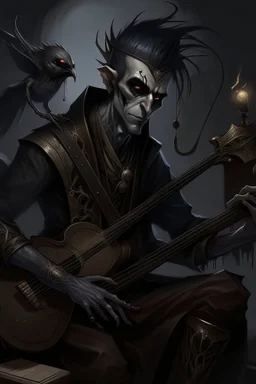 A dark trickster that controls musical instruments and people's souls