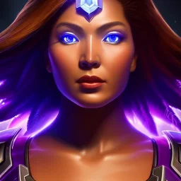 Ultra detailed fullbody Portrait in oil on canvas of heroes of the storm -Nova,extremely detailed digital painting,intense stare, extremely detailed face, crystal clear eyes, mystical colors ,perfectly centered image, perfect composition, rim light, beautiful lighting,masterpiece ,8k, stunning scene, raytracing, anatomically correct, in the style of Steve Jung and robert e howard and Wizyakuza and Ohrai Noriyoshi and Simon Bisley and uncannyknack.