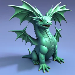 cute dragon 3D