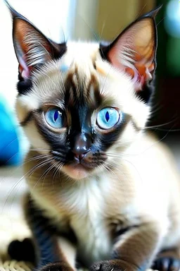 Baby siamese cat