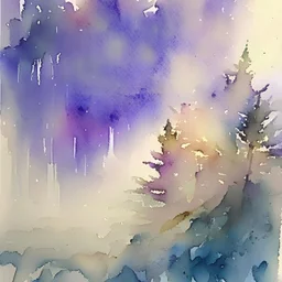 I took my first hit, feeling an instant sense of relaxation wash over me. The stress and worries of the day seemed to melt away, replaced by a comforting haze watercolour painting