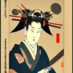 BANNERS, Ukiyo-e japanese art