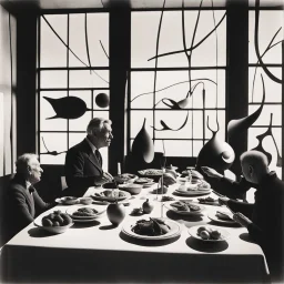 Thanksgiving dinner with Alexander Calder