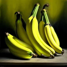 bananas in a studio