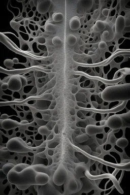 lucid dream, seismology, electron microscopy photography, microbiome studies, evolving, genome sequencing, quantum level