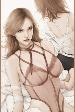 [Burberry lingerie] her, angel