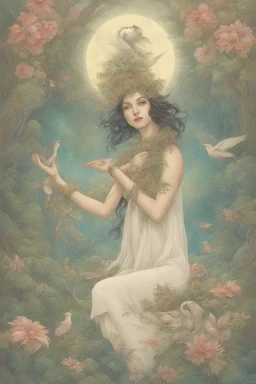 harmony and nature goddess