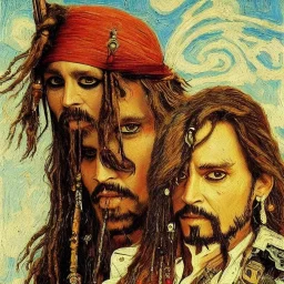 Captain Jack Sparrow, Van Gogh, Da Vinci, Master Mahmoud Farshchian, Ismailoglu, End of Time, Pixley