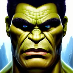 ultra detailed fullbody portrait of THE HULK , extremely detailed digital painting, intrincate, extremely detailed face,crystal clear Big eyes, in the style of gabrielle del otto, mystical colors , perfectly centered image, perfect composition, rim light, beautiful lighting, 8k, stunning scene, raytracing