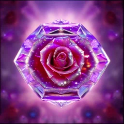 transparent multicolor crystal rose highly detailed, glowing,Insanely detailed photograph of an elaborate beautiful face fantasy art album cover art 4K 64 megapixels 8K resolution HDR Greek shiny space colours jewelry celestial hair eyes light