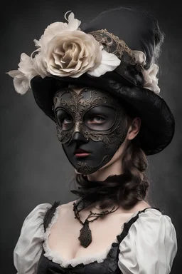 Female Victorian Thief Mask