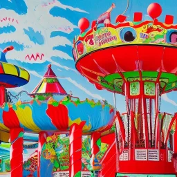 fun fair design by dr seuss