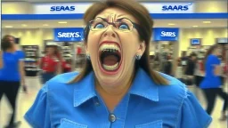 sears customer service laugh directly in angry customers faces