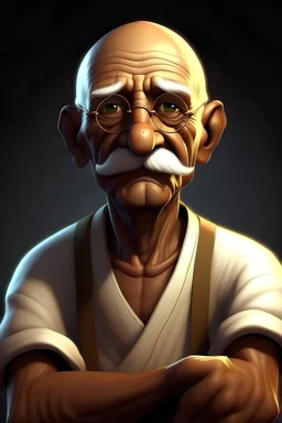 Gandhi in Fortnite