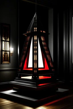 gaming table lamp inspired by palace, modern design,