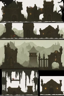 2d sidescroller platformer, level design inspired by Dark Souls games,