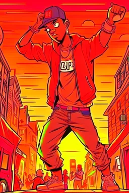 rap, hiphop, cartoon, super HQ